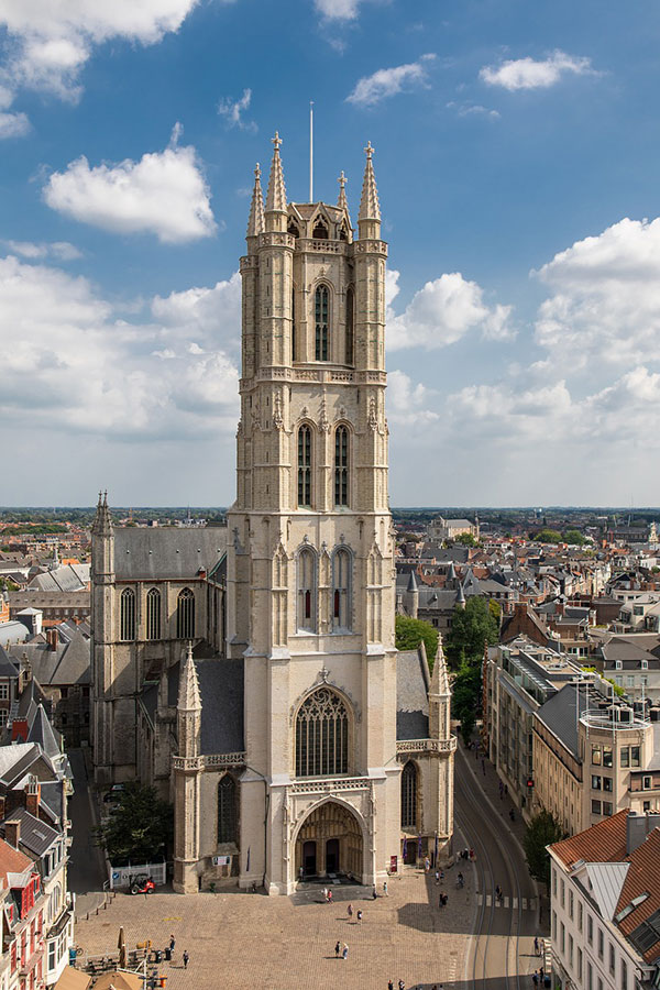 St.-Bavo-Kathedrale in Gent, Belgien
