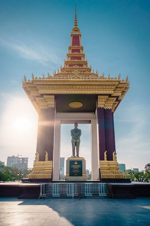 Unabhängigkeitsmonument in Phnom Penh, Kambodscha