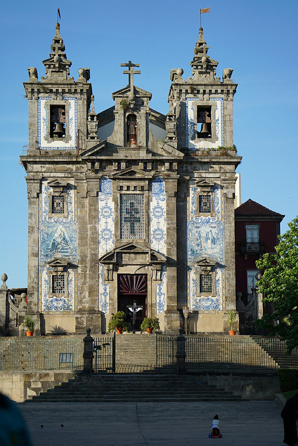 Kirche in Porto, Portugal